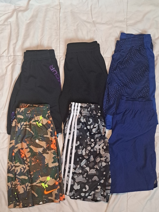 Other - 6x Kids Bundle Clothes Sports SHORTS Size 10-12